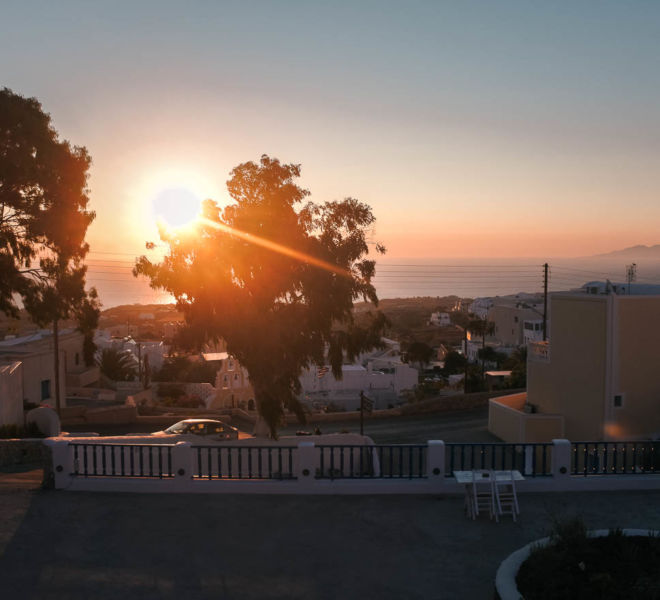 Anatoli Hotel Santorini Sonnenaufgang