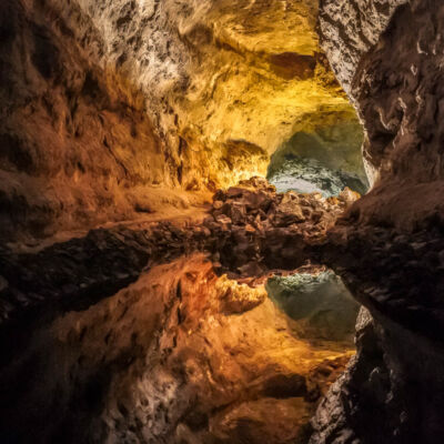 1 Tag auf Lanzarote Cueva de los Verdes