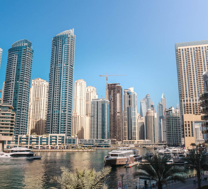 Hochhäuser Dubai Sehenswürdigkeiten und Highlights