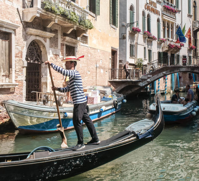 Aktivitäten in Venedig Gondelfahren