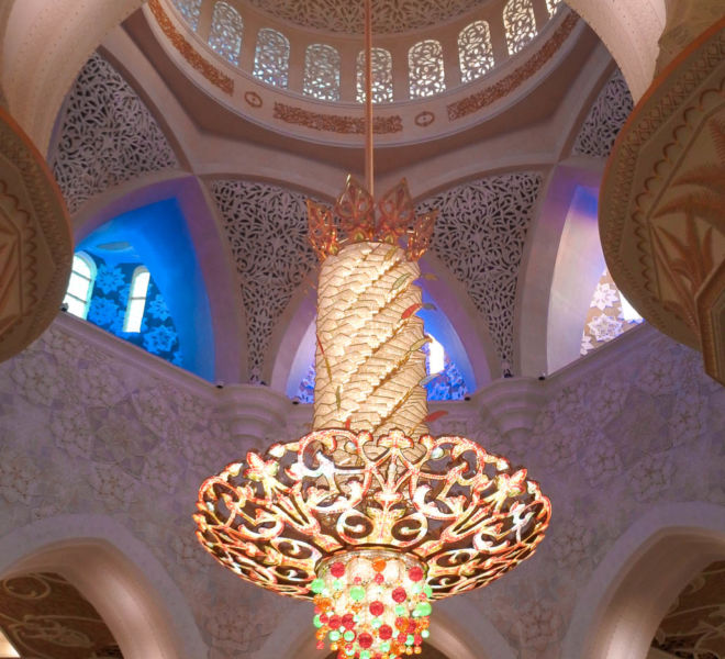 Kronleuchter Scheich-Zayid-Moschee