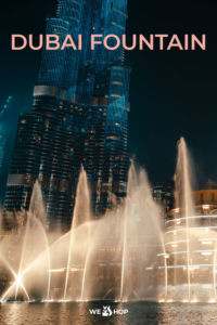 Pinterest Dubai Fountain Show