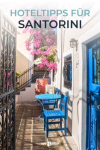 Pinterest Hoteltipps für Santorini Fira