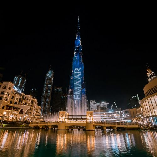 Burj Khalifa Dubai Fountain Dubai Mall