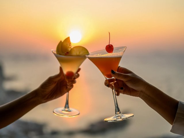 AIDA Getränkepakete Cocktails Sonnenuntergang