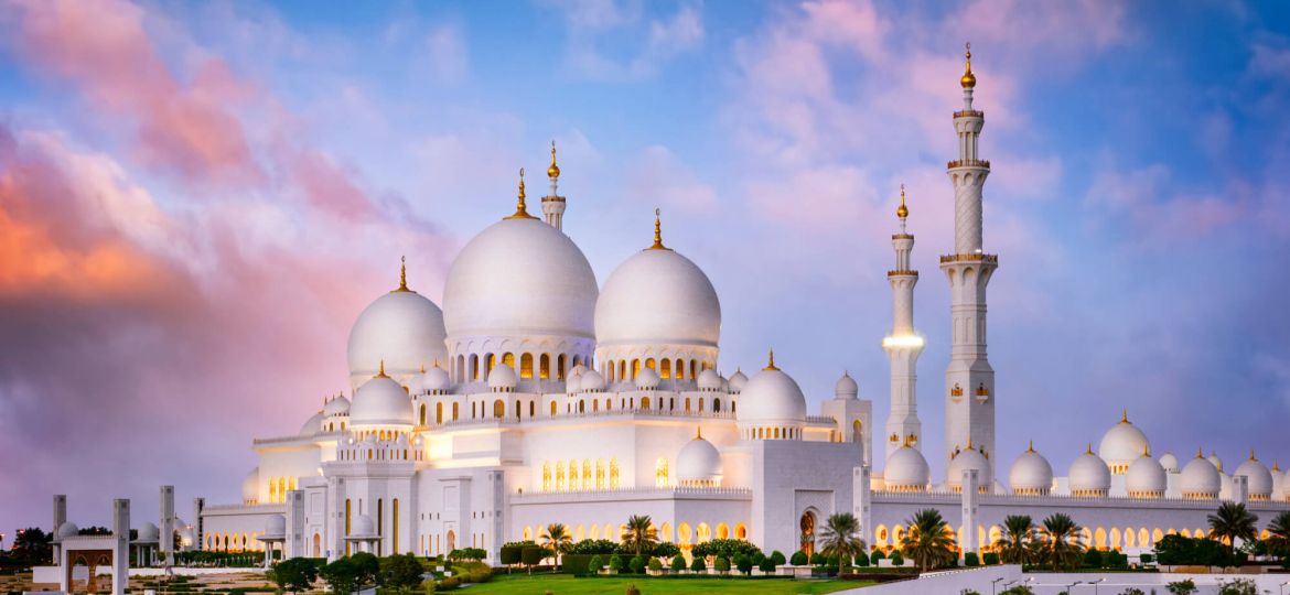 Scheich Zayed Moschee in Abu Dhabi