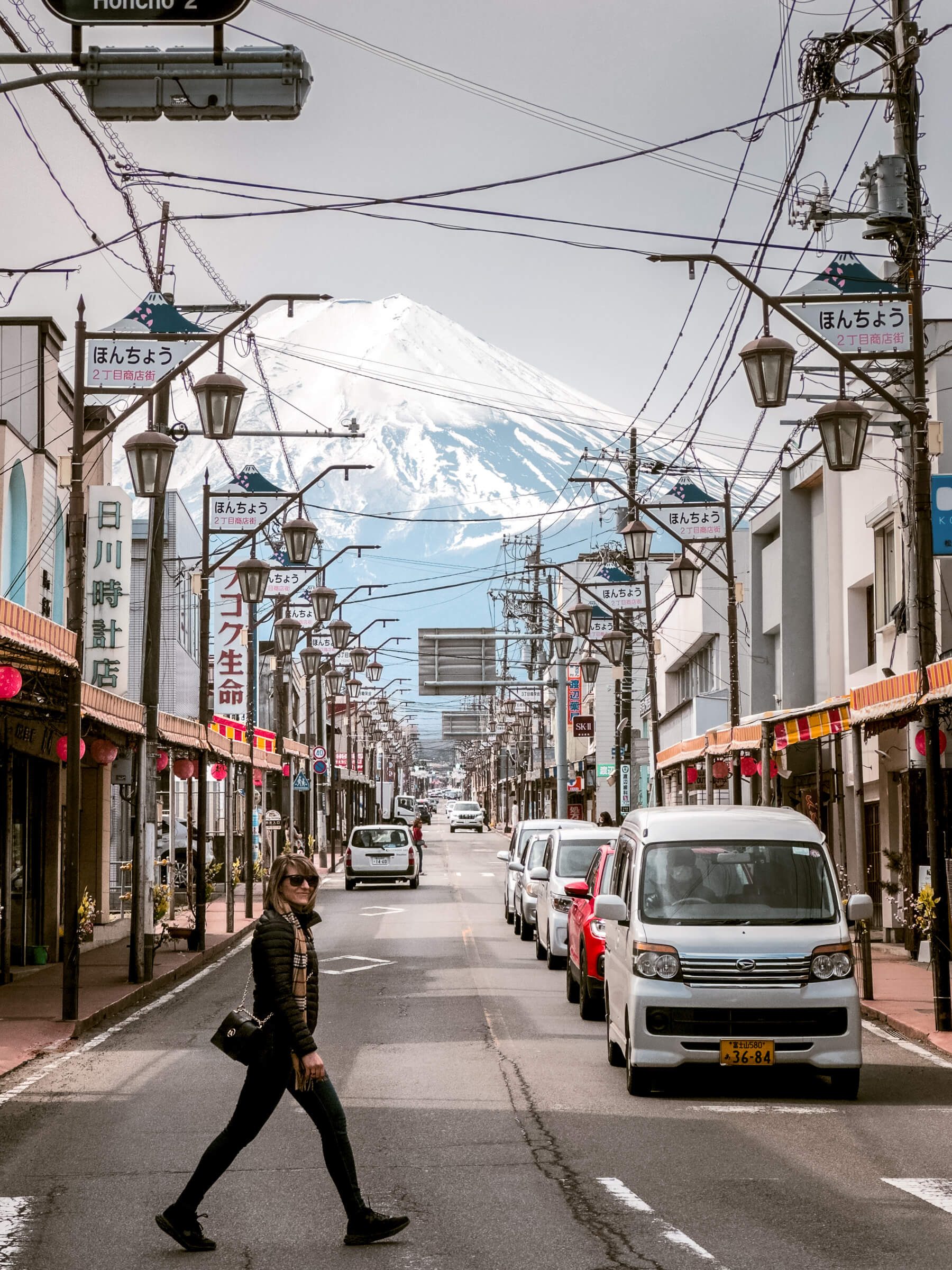 Kawaguchiko Mount Fuji Street View