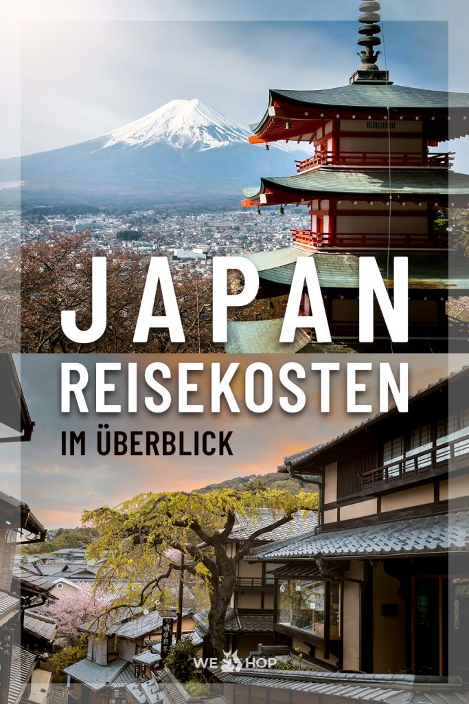 Pinterest Kosten einer Japanreise im Überblick