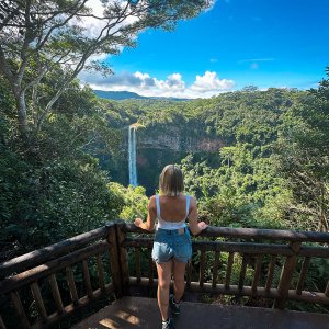 Chamarel Wasserfall Mauritius