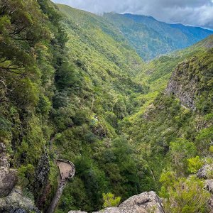 Lagoa do Vento Madeira Aussicht