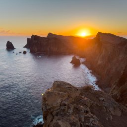 Miradouro da Ponta do Rosto Madeira Sonnenaufgang