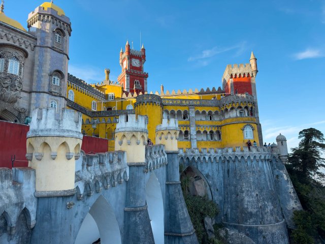 Palácio Nacional da Pena Schloss Sintra Portugal