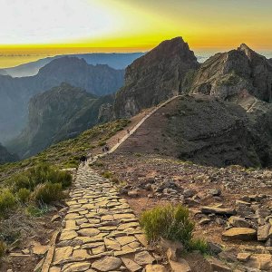 Pico do Arieiro Sonnenuntergang Madeira
