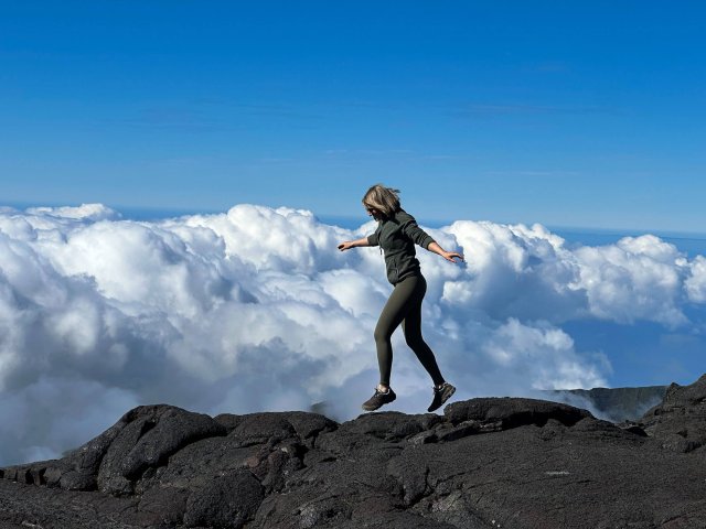 Piton de la Fournaise Vulkan Wanderung La Reunion