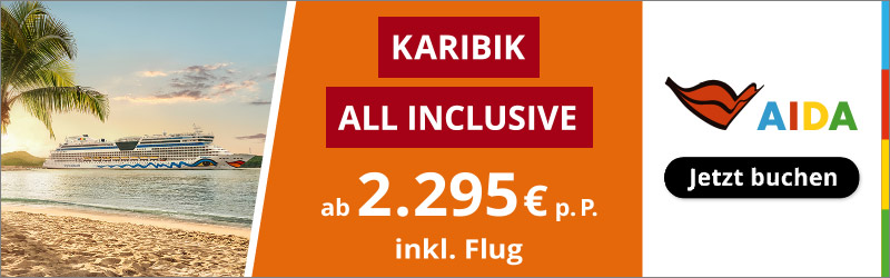AIDA Karibik All Inclusive Angebot