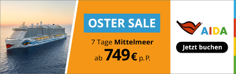 AIDA Oster Sale 2026 Angebote