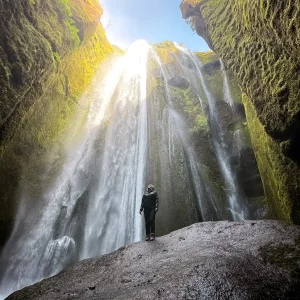 Gljúfrabúi versteckter Wasserfall