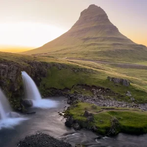 Kirkjufell Wasserfall