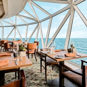 Mein Schiff Relax Restaurant Meerblick