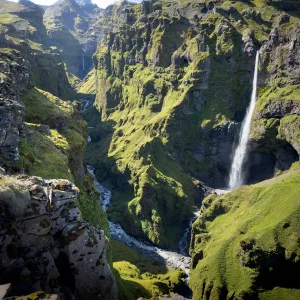 Múlagljúfur Canyon Wanderung