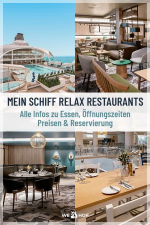 Pinterest Mein Schiff Relax Restaurants Übersicht
