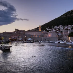 Alter Hafen am Abend Dubrovnik