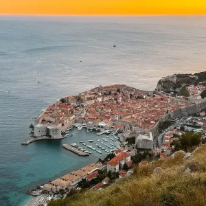 Aussichtspunkt Dubrava Berggipfel Srđ