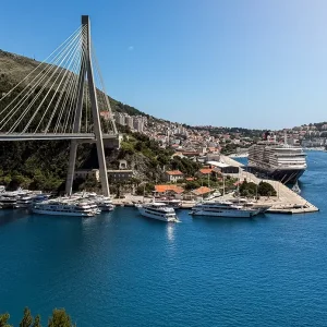 Aussichtspunkt Franjo-Tuđman-Brücke