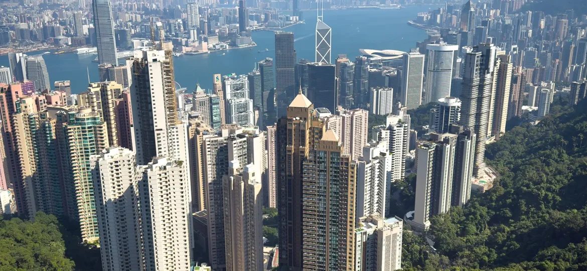 Hongkong Aussicht von The Peak