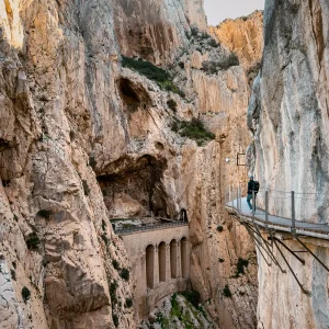 Canyon de los Tres Trechos Caminito del Rey